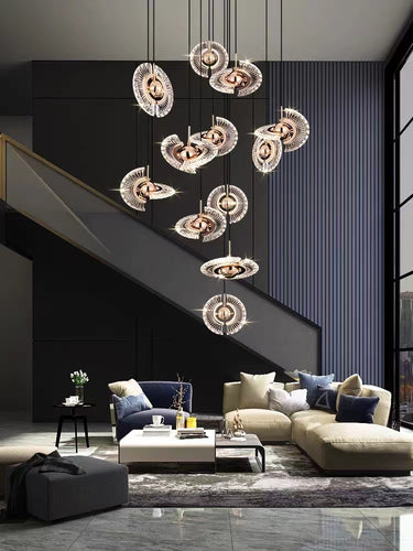 bubble chandeliers